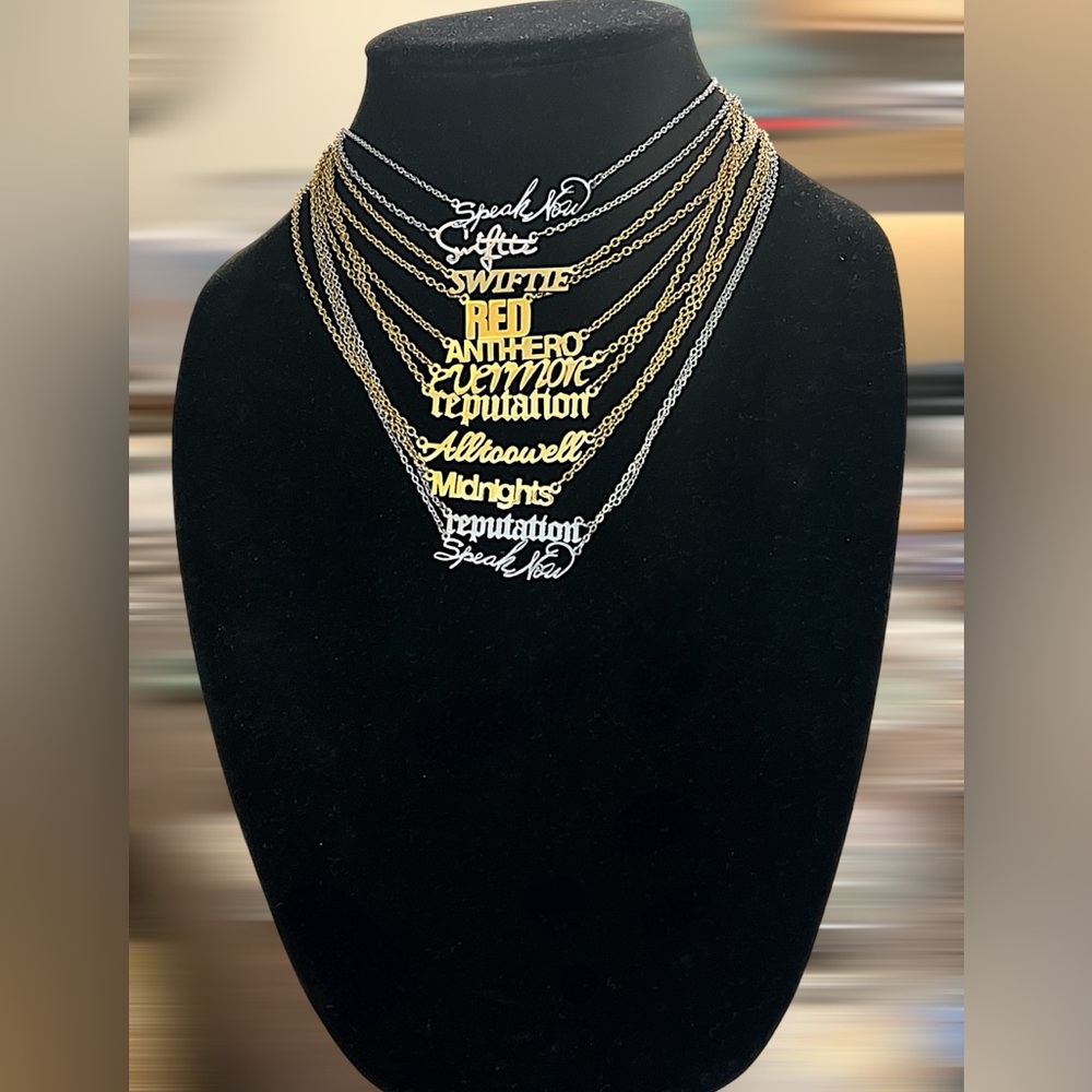 BUNDLE DEAL Taylor Swift Necklaces 📣CALLING ALL SWIFTIES! - Picture 4 of 4
